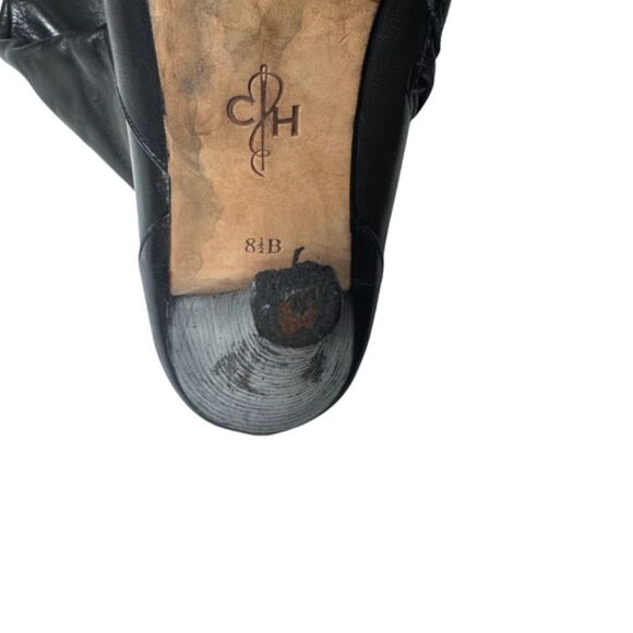 Cole Haan Nike Air Jalisa Smooth Leather knee high boot 8.5 b - Picture 3 of 7